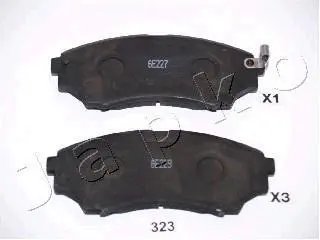Гальмівні колодки передні FORD RANGER/MAZDA B-SERIE 2.5-3.0 98-15 JAPKO 50323 (фото 1)