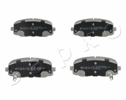Гальмівні колодки пер. Kia Picanto/Hyundai i10 04- (mando) JAPKO 50K10
