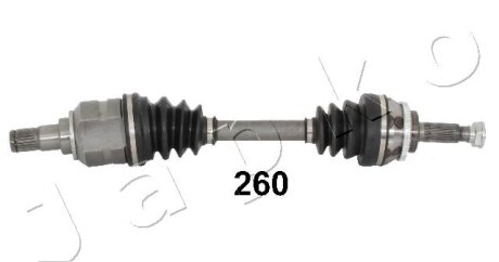 Піввісь Toyota Avensis 2.0d 03-08 дв.1CD-FTV (24z/615mm) Л. JAPKO 62260