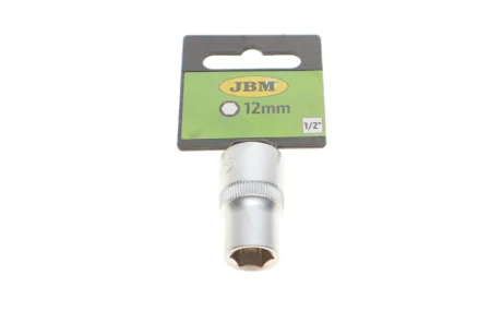 Головка торцева 1/2" 12 мм JBM 10063
