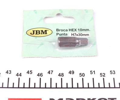 Біта M10 Hex 7 JBM 10371
