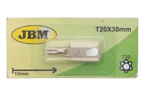 Біта M10 Torx TR20 JBM 10434