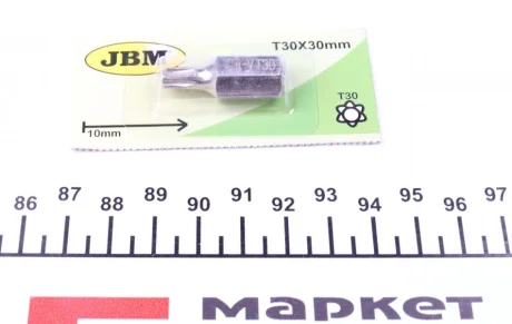 Біта M10 Torx TR30 JBM 10436