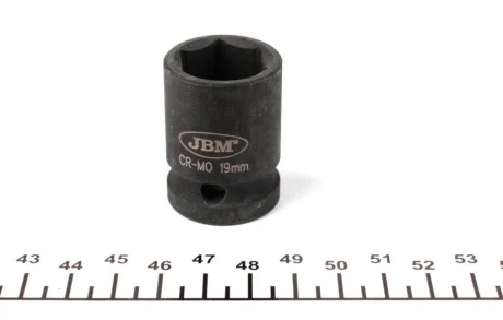 Головка торцева ударна 1/2" 19 мм JBM 11121