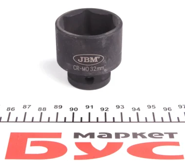 Головка торцева ударна 1/2" 32 мм JBM 11125
