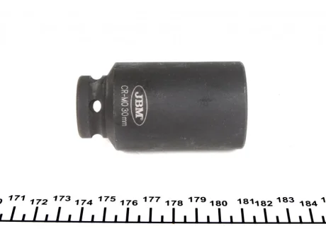 Головка торцева ударна 1/2" 30 мм 12-граней Long 78 мм JBM 11614
