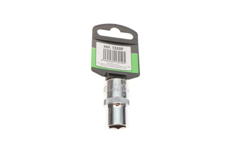 Головка торцева 1/4" 13 мм (хромована) JBM 13259