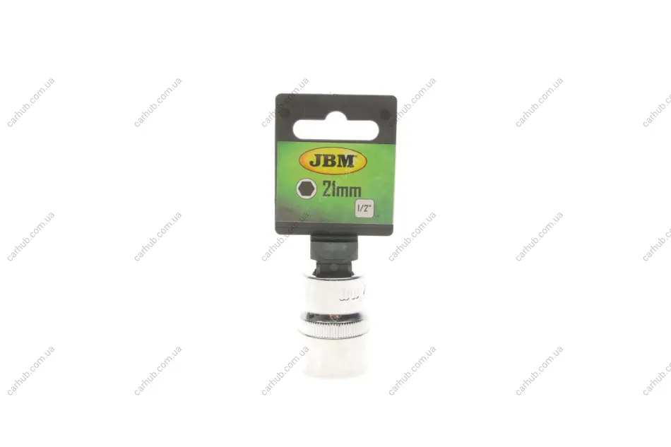 Головка торцева 1/2" 21 мм (хромована) JBM 13267 (фото 1)