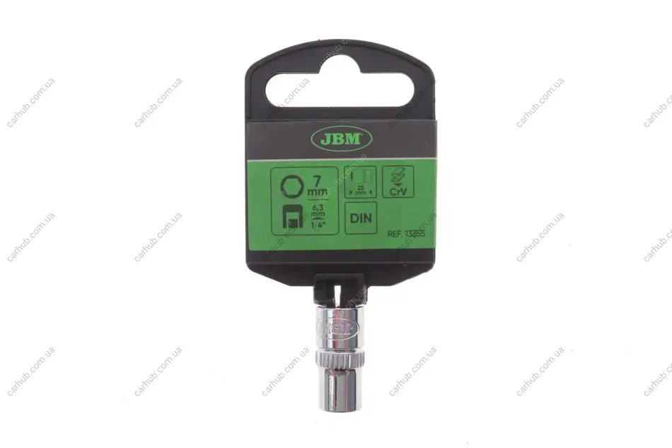 Головка торцева 1/4" 7 мм (оцинк.) JBM 13355 (фото 1)