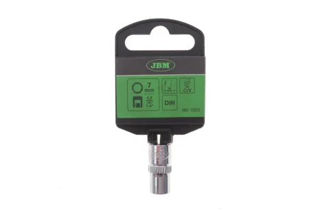 Головка торцева 1/4" 7 мм (оцинк.) JBM 13355