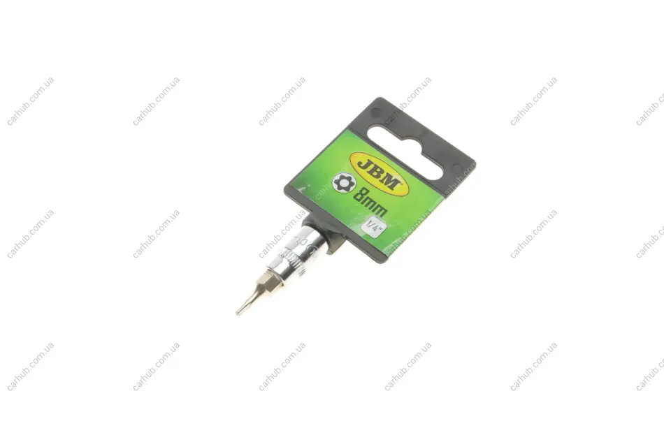 Головка 1/4" зі хромованою вставкою Torx TR8 JBM 13390 (фото 1)