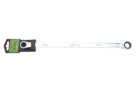 Ключ накидний з тріскачкою 17 мм L-360 мм JBM 13460