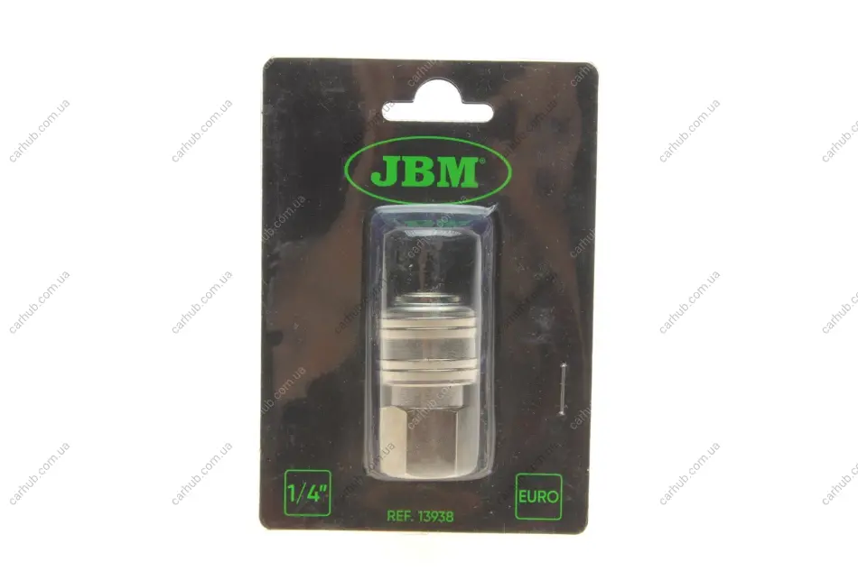 Швидкоз\'єм пневматичний різьбовий EURO 1/4" (мама) JBM 13938 (фото 1)