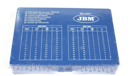 Набір кілець гумових 386 од. JBM 50651