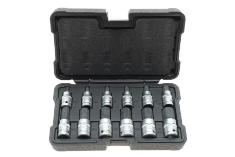 Набір головок 1/2" зі вставками Hex 12 од. JBM 51260