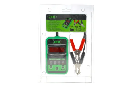 Тестер акумуляторів цифровий 7-15V JBM 51816