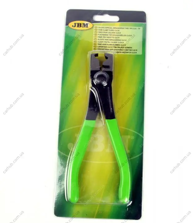 Плоскогубці для шлангових хомутів CLIC-R L-175 мм JBM 52791 (фото 1)