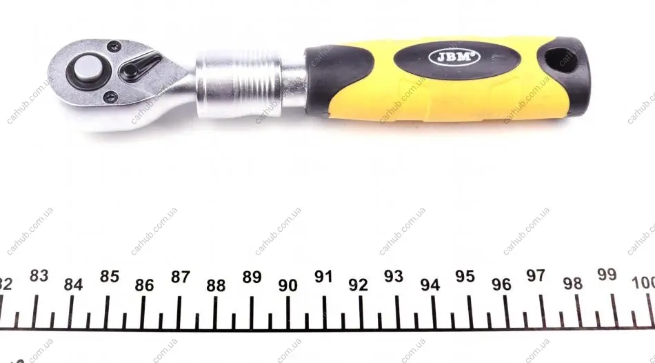 Тріскачка 1/4" телескопічна 72 зубця 150-200 мм JBM 53346 (фото 1)