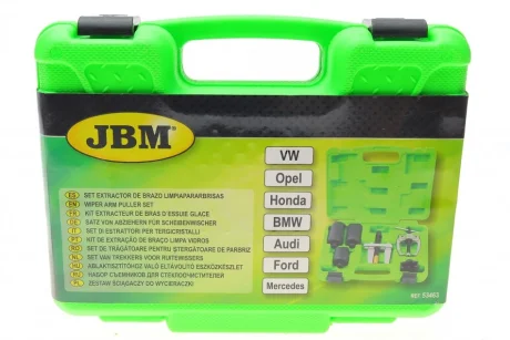 Набір знімачів для склоочисників JBM 53463