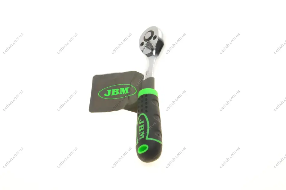 Тріскачка 1/4" 72 зубця 145 мм (хром) JBM 54022 (фото 1)