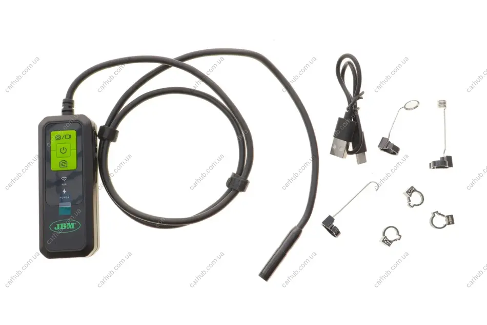 Ендоскоп Wi-Fi/Led/Ø8мм/ L-1000mm JBM 54706 (фото 1)