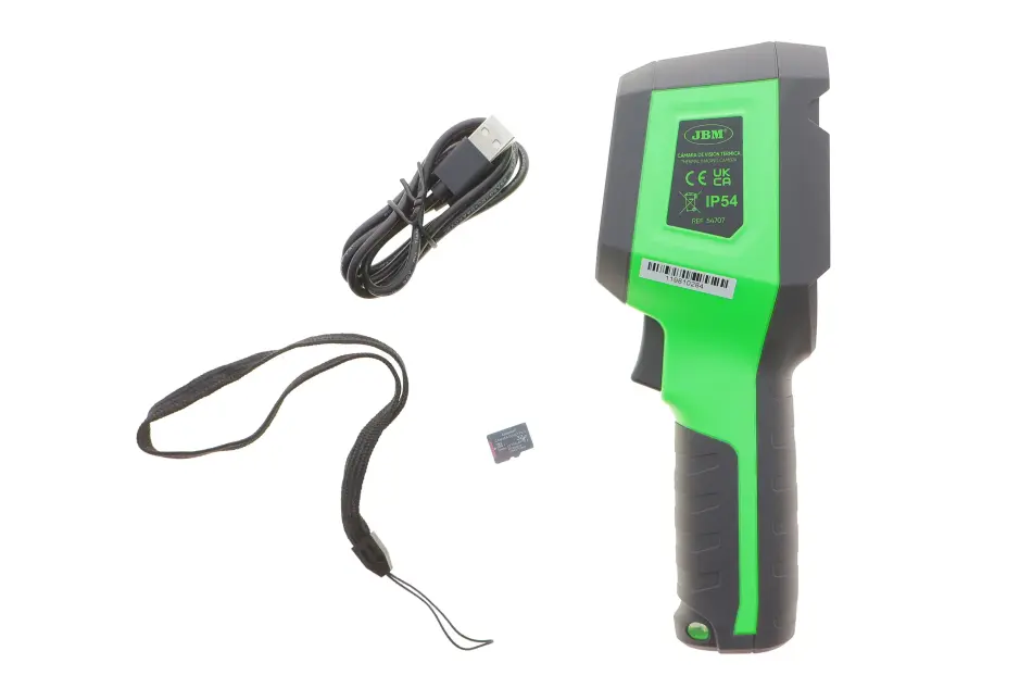 Тепловізор 2.4 LCD TFT/діапазон -20/+400°C/3.7V/2600мAh/USB JBM 54707 (фото 1)