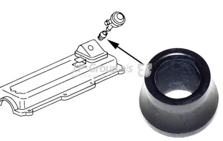 Сальник клапанної кришки (сапуна) VW JP GROUP 1112001300