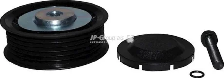 Ролик ременя генератора (натяжний) Crafter 2.5TDI 06- (струмковий) JP GROUP 1118303800