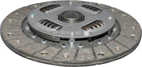 Диск зчеплення VW Golf -87/Polo -94 (180mm/24z) JP GROUP 1130200200