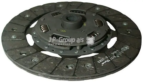 Диск зчеплення T4 2.4D (AAB) 91-01.96 (228mm) JP GROUP 1130201800 (фото 1)