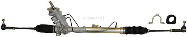 Рульова рейка з ГПК AUDI A2/POLO/FABIA I 99-09 (дворівневий датчик, TRW) JP GROUP 1144304400 (фото 1)