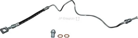 Гальмівний шланг зад Octavia/Golf 4 -01 (233 mm+трубка) JP GROUP 1161500270
