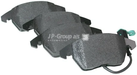 Гальмівні колодки пер. A1/A3/Altea/Beetle/Caddy/Up (04-21) JP GROUP 1163601110