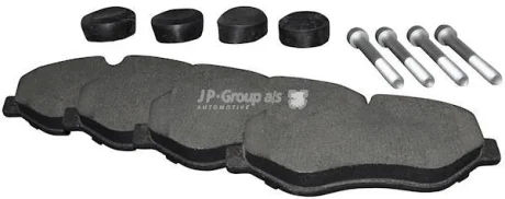 Гальмівні колодки пер. Sprinter/Crafter 06- JP GROUP 1163601710