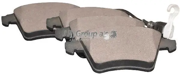 Гальмівні колодки пер. T5 03- (R16) товщина 20,1мм JP GROUP 1163604010 (фото 1)