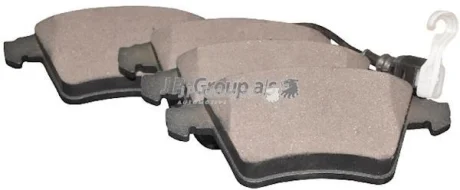 Гальмівні колодки пер. T5 03- (R16) товщина 20,1мм JP GROUP 1163604010