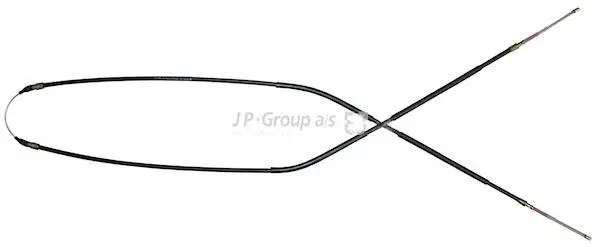 Трос ручного гальма зад. Passat -88 (2565/1065) JP GROUP 1170303300 (фото 1)