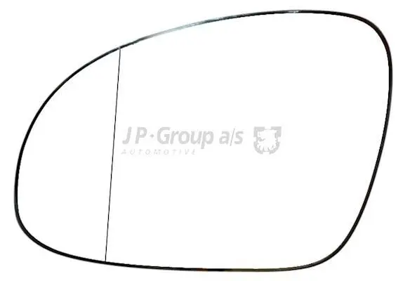 Скло дзеркала Golf V/VI/Passat B6 Л. JP GROUP 1189304570 (фото 1)
