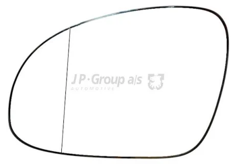 Скло дзеркала Golf V/VI/Passat B6 Л. JP GROUP 1189304570