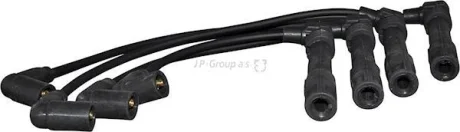 Комплект (4 шт.) проводів запалення CADDY/GOLF/POLO 1.4-1.6 97-06 JP GROUP 1192003510