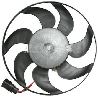 Вентилятор радіатора Caddy/Golf V/VI/Passat B6 (200W/295mm) Пр. JP GROUP 1199101980