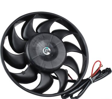 Фото вентилятор радіатора Audi 80/100/A6 (280mm/180W) JP GROUP 1199102800 Вентилятор радіатора Audi 80/100/A6 (280mm/180W) JP GROUP 1199102800