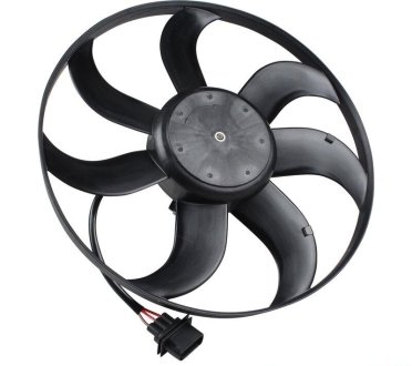 Фото вентилятор радиатора Fabia/Roomster/Polo (392mm/300W/+AC) JP GROUP 1199103500 Вентилятор радиатора Fabia/Roomster/Polo (392mm/300W/+AC) JP GROUP 1199103500
