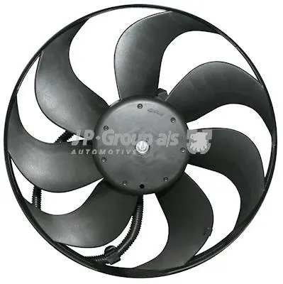 Вентилятор радіатора Golf IV/Octavia/Fabia (345mm/ 200/60W) JP GROUP 1199104000 (фото 1)