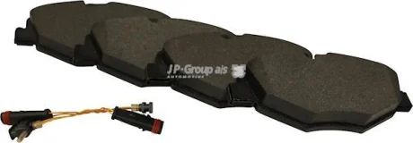 Гальмівні колодки пер. W211 JP GROUP 1363600810