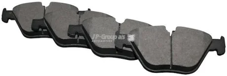 Гальмівні колодки пер. BMW 3 (E90)/X1 (E84) (TEVES) 04-12 (155,1x68,5x20,3) JP GROUP 1463601410