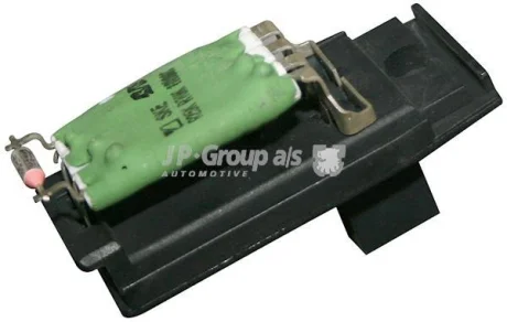 Реостат вентилятора обігрівача Transit (V184) 00-/Focus 99-05/Mondeo 96-07 JP GROUP 1596850100