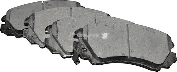 Гальмівні колодки пер. Hyundai Tucson 04-10/Kia Sportage 04- (mando) з датчиком JP GROUP 3563600210 (фото 1)