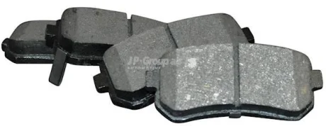 Гальмівні колодки зад. Hyundai Accent/Kia Rio/Cee\'d 05- (mando) JP GROUP 3563700610