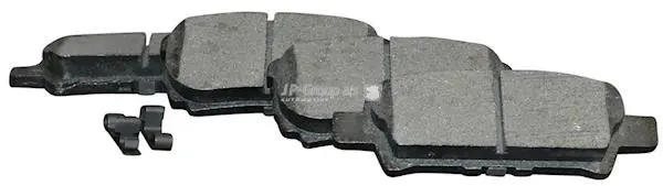 Гальмівні колодки зад. MITSUBISHI LANCER/JEEP PATRIOT 1.3-2.4 02- JP GROUP 3963700410 (фото 1)